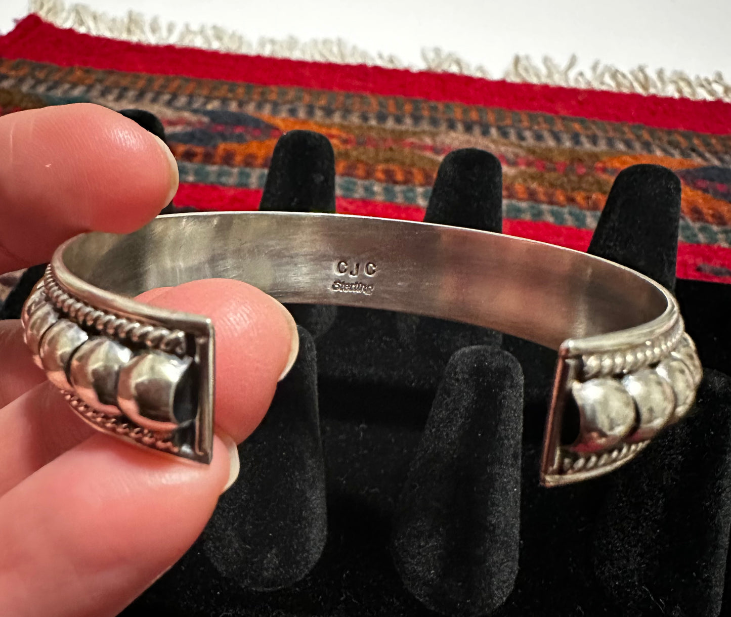 Sterling Silver 1/2" Radiator Coil Cuff Bracelet by Colton Charley