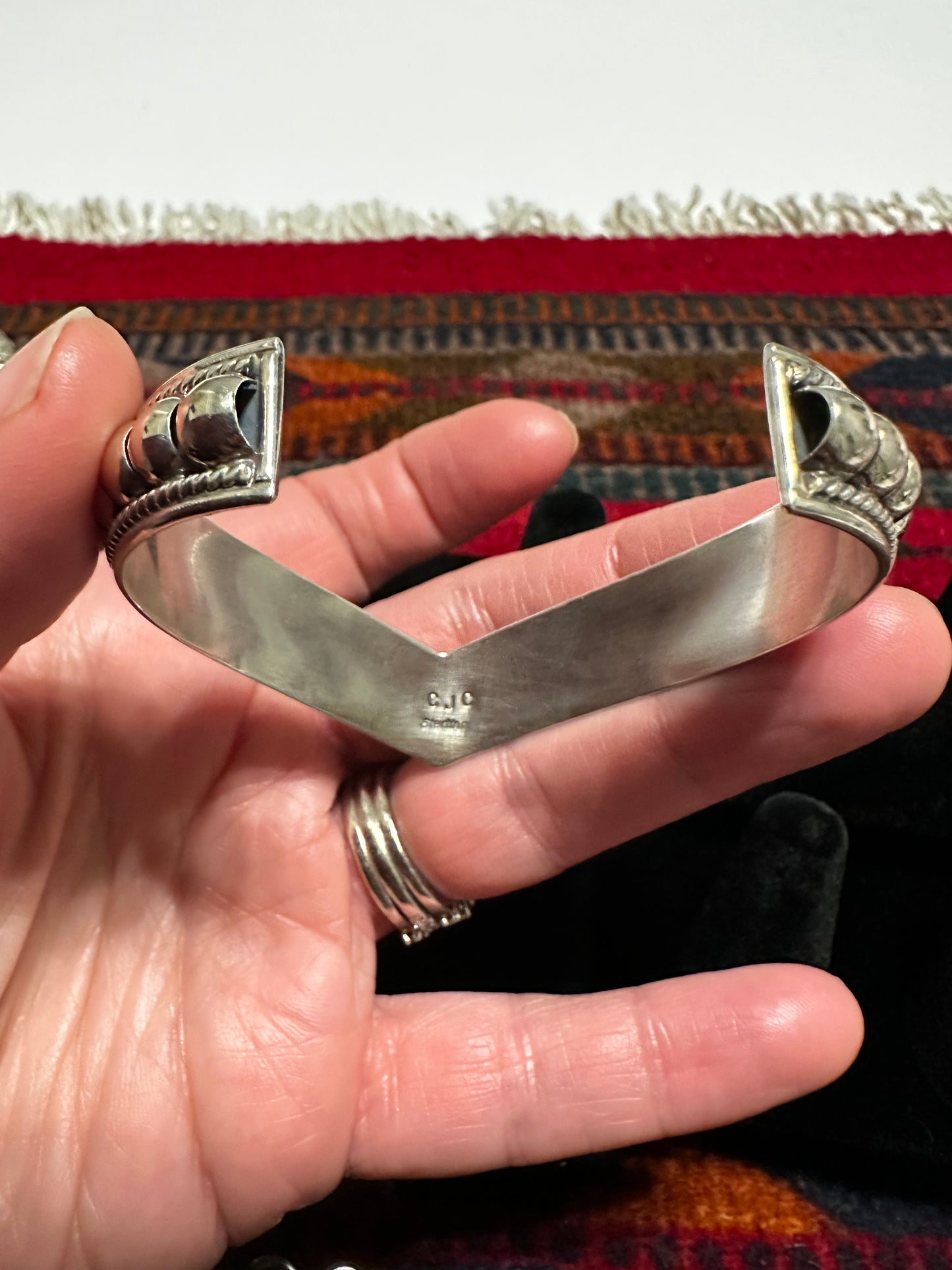 Sterling Silver 1/2" Radiator Wave Cuff Bracelet by Colton Charley